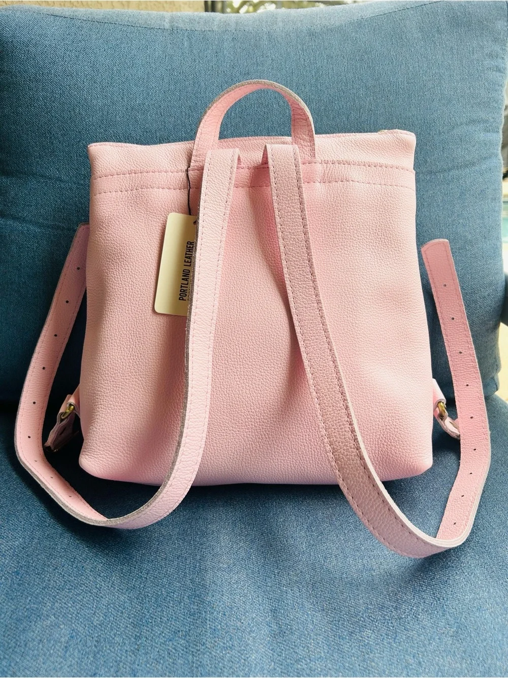 Portland Leather Goods Large Tote Backpack